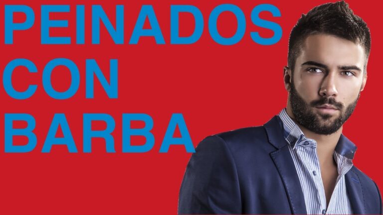 Peinados con barba para hombres