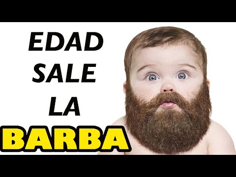 A que edad crece la barba