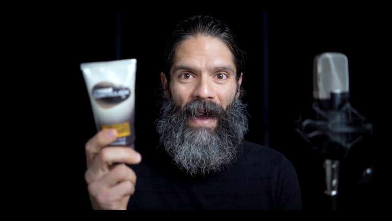 Como pintar las canas de la barba